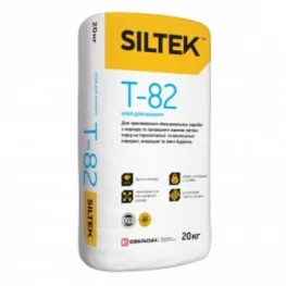 Клей для плитки Siltek T-82 20кг