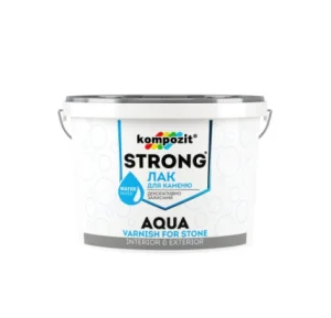 Лак для каменю Kompozit STRONG AQUA 10л