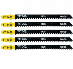 Набір полотен для електролобзика YATO дерево 8TPI 115мм 5шт (YT-3409)