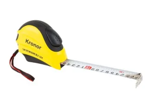 Рулетка магнітна  з автостопом Kronor 7,5мx25мм (3824021)