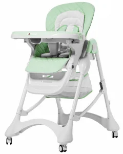 Фото стульчик для кормления carrello caramel crl-9501/3 pale green (271498)