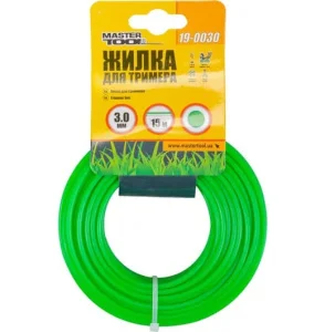 Леска для триммера MasterTool круг 3,00ммx15м (19-0030)
