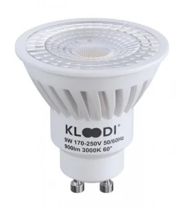 Світлодіодна лампочка KLOODI KDGU10-9WSMD 3K 60D IP20