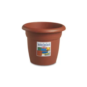 Горщик Stefanplast Linea Mediterraneo теракотовий 20х16см 2,5л (82200)