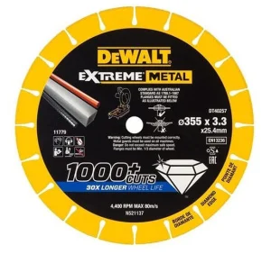 Диск алмазний DeWALT 355x3,3x25,4мм (DT40257)