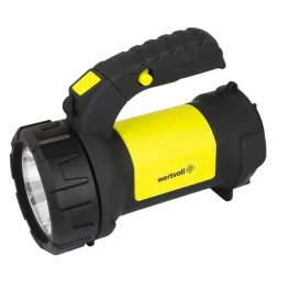 Фото фонарь 2-в-1 wertvoll с ручкой 360, 4 режима, (rx-8010)