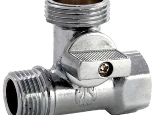 Кран трьохходовий Asco armatura 1/2"х3/4"х1/2" (AS-AV04)