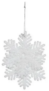 Фото украшение декоративное christmas house снежинка кружевная белая (8718861134483white)