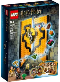 Конструктор Lego Harry Potter Флаг общежития Гафелпаф 313 деталей (76412)