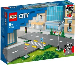 Конструктор Lego City Town Дорожные плиты 112 деталей (60304)