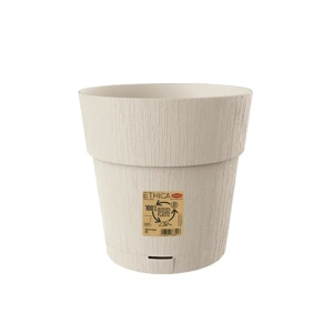 Фото горшок с автополивом stefanplast ethica белый 25x25см 7,5л (68100)