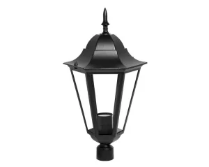 Світильник садово-парковий Delux Palace A003 Вig 60W E27 чорний