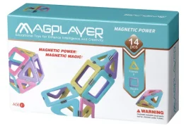 Конструктор магнитный Magplayer 14 элементов (MPH2-14)