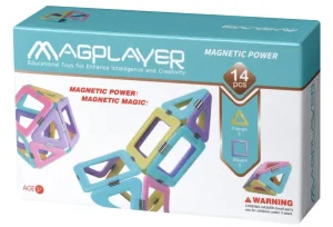 Фото конструктор магнитный magplayer 14 элементов (mph2-14)