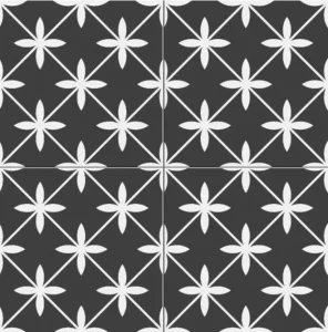 Керамограніт Almera Ceramica Pris.Pre. Star Black 45х45см