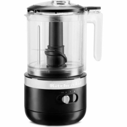 Фото кухонный миникомбайн kitchenaid 5kfcb519ebm 1,3л матовый черный