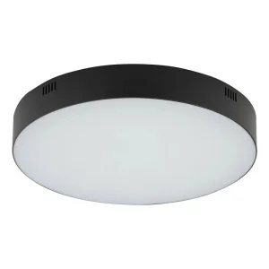Світильник Nowodvorski LID Round LED 50W, 4000K Black (10418)