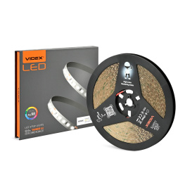 Фото led лента videx dc12v 120w 10m 6000k ra98 ip20 (vl-lst28144-12126-b10)