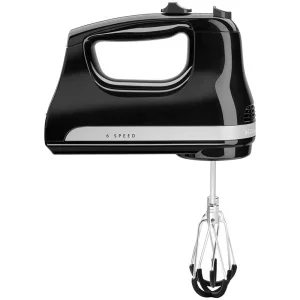 Міксер ручний KitchenAid 5KHM6118EOB 6 швидкостей чорний