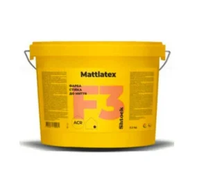 Краска для внутренних работ Shtock Mattlatex F3 3,5кг