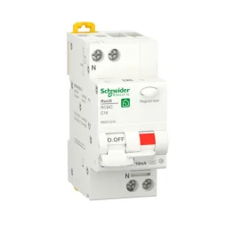 Дифференциальный автоматический выключатель Schneider Electric Easy9 16А 10мA 1P+N 6кA кривая С тип А (R9D51616)