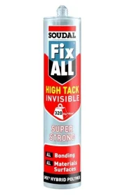 Клей-герметик Soudal Fix All HT Invisible 290мл (000020000000080101)