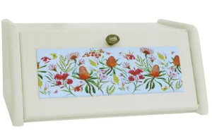 Хлібниця дерев`яна Mazhura польові квіти 18,5x40,5x27,5см (mz508564)