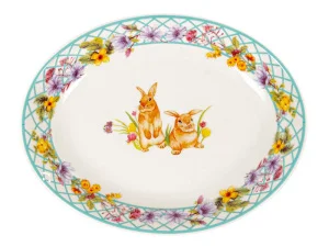 Фото блюдо lefard funny bunny 25x19x4,5см (985-176)