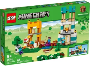 Фото конструктор lego minecraft сундук для творчества 4.0 605 деталей (21249)