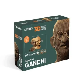 Фото картонный конструктор cartonic 3d puzzle mahatma (cartmgdh)