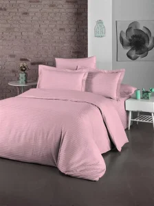 Комплект постільної білизни LightHouse Exclusive Sateen STRIPE LUX пудра 200x220см євро (53959_2,0)