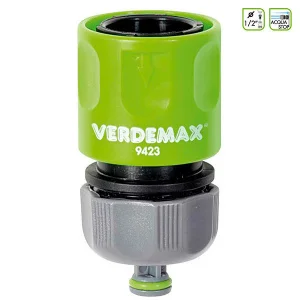 Конектор Verdemax для шлангу 1/2" з аквастопом (8015358094238)