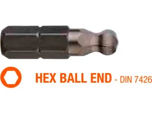 Набір біт USH Industry HEX SW2,5Kx25мм 5шт (UUSE0012970)
