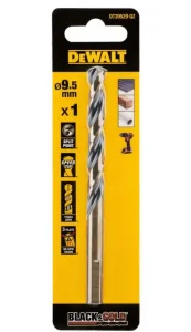Cвердлo по металу DeWALT Bkack and Gold HSS-G 9,5x81x125мм (DT20529)