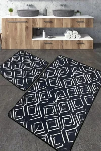 Фото набор ковриков для ванной chilai home cenero 60x100+50x60см (ch_110024170)