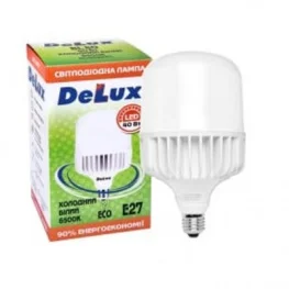 Фото светодиодная лампа delux bl 80 40w e27 6500k r (90011763)