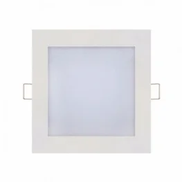 Фото панель встроенная led horoz electric slim/sq-9 9w 6400k 540lm 146мм квадратная белая (056-005-0009-020)