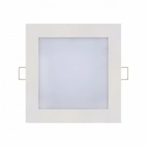 Фото панель встроенная led horoz electric slim/sq-9 9w 6400k 540lm 146мм квадратная белая (056-005-0009-020)