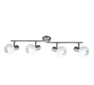 Фото светильник настенно-потолочный horoz electric bodrum-4 4xe14 670мм матовый хром (035-004-0004-010)