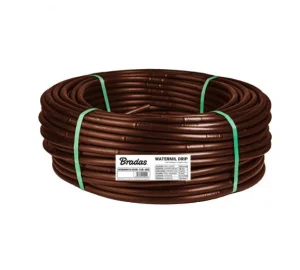 Трубка крапельна BRADAS WATERMIL DRIP BROWN 16/1,0мм/50см/1,6л/год (DSWWMB161050-160-100)