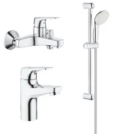 Комплект смесителей для ванной Grohe Bau Flow (UA121624S0)