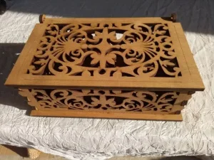 Шкатулка Slipo Ажур велика 90x230x140мм (H-016)