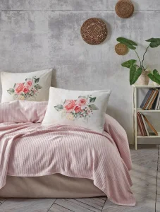 Покривало-піке Cotton box Bond Rosanna Pembe 220х230см (CB_010077789)