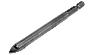 Свердло по склу і кераміці Sthor YG6X HEX-1/4“ 8x80мм (21704)
