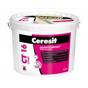 Кварцгрунт акриловый Ceresit СT16 Super 10л