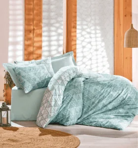 Фото комплект постельного белья cotton box minimal sole mint 200x220см (cb_010077461)