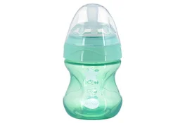 Фото бутылка для кормления антиколиковая nuvita nv6012 mimic cool 0м+ 150мл (nv6012green)