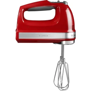Міксер ручний KitchenAid 5KHM9212EER 9 швидкостей червоний
