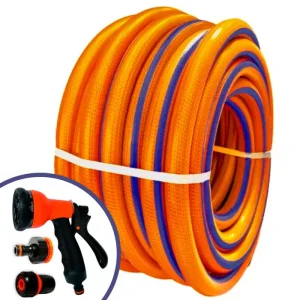 Шланг садовий з комплектом для поливу Bluetools Expert 1/2 дюйма 30м (220-5119)