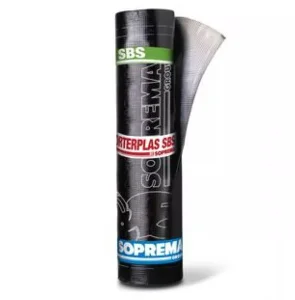 Гідроізоляційний матеріал Soprema Morterplas SBS FM 3kg 1x13м